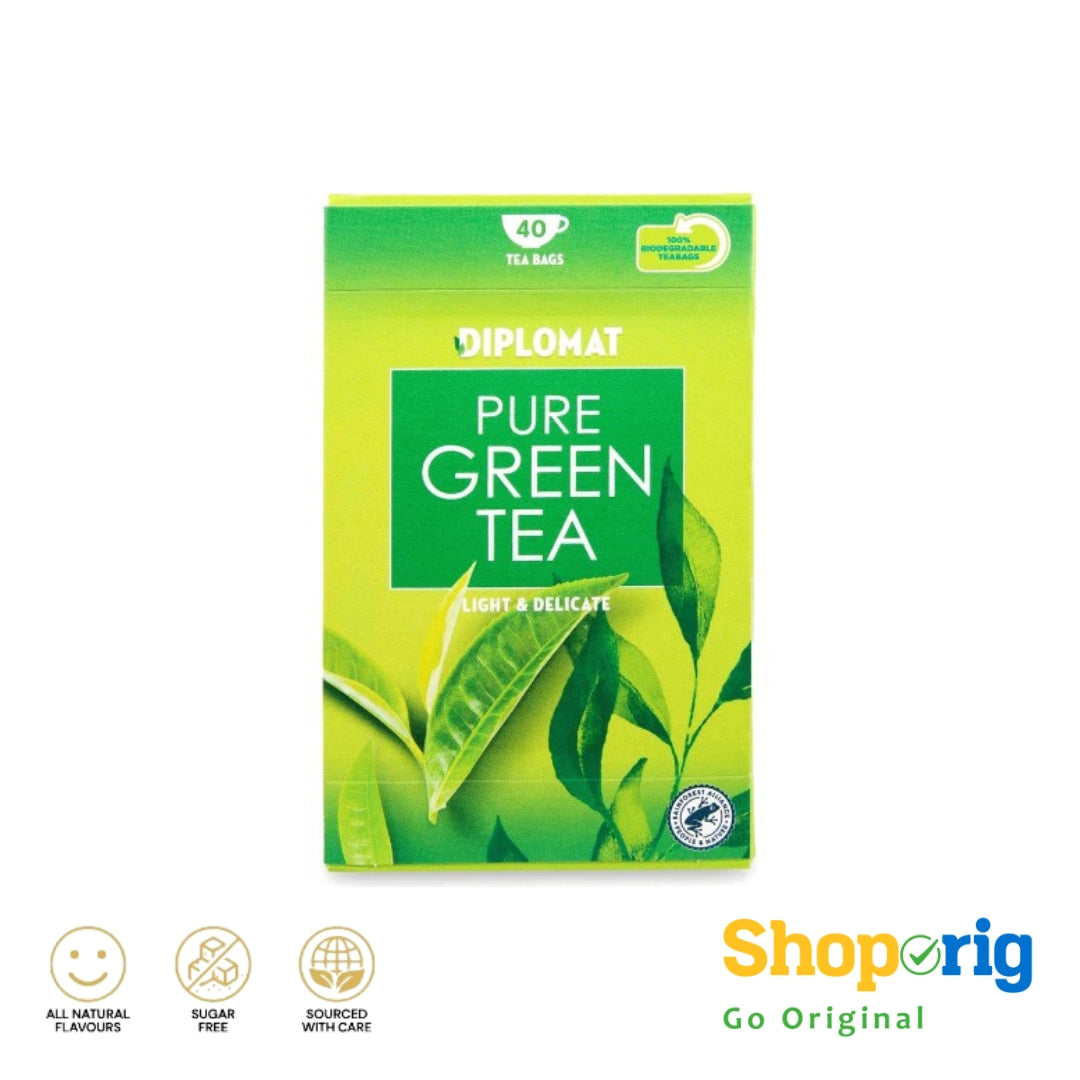 Diplomat Green Tea 40 Bags, UK