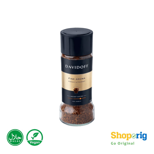 DAVIDOFF Fine Aroma Instant Coffee 100% Arabica Beans-Switzerland