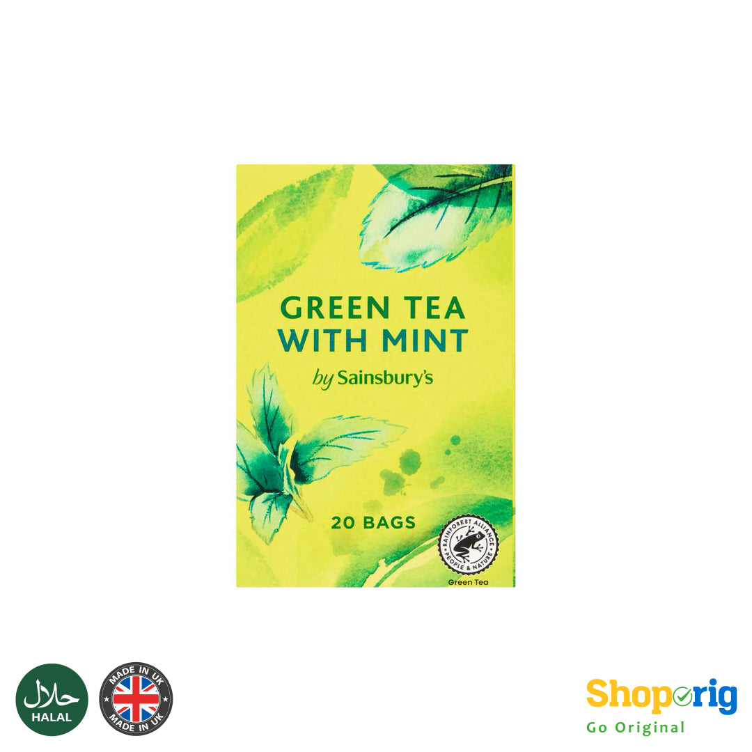 Sainsbury's Green Tea with Mint UK