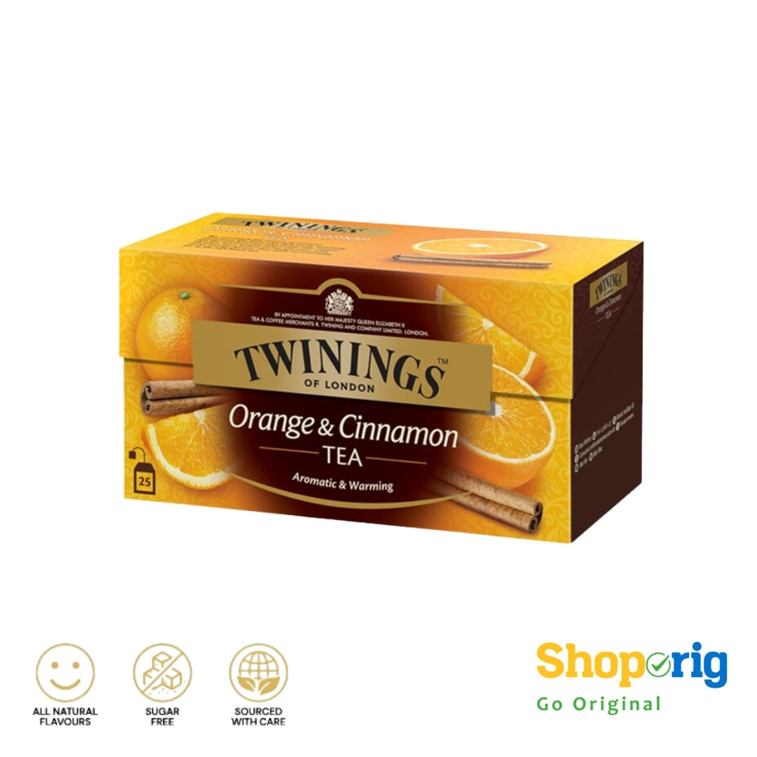 Twinings Orange & Cinnamon Tea UK (International Blend)