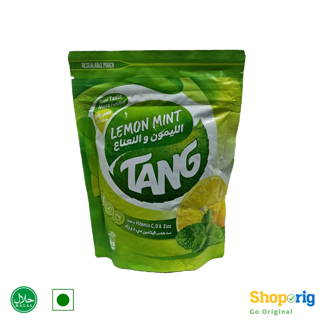 Tang Lemon Mint Powder Drink Mix- Resealable Pouch, 350g -Bahrain