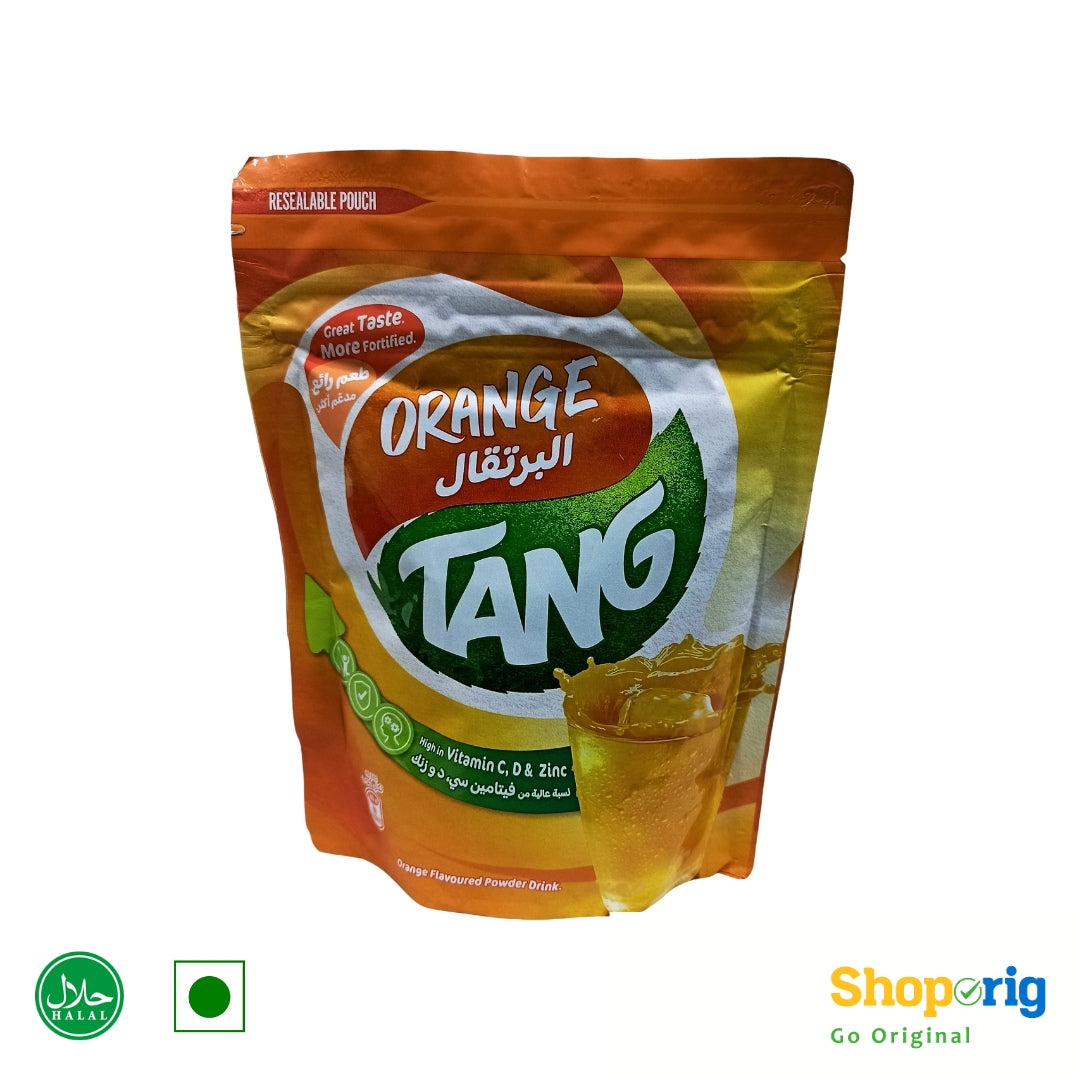 Tang Orange Powder Drink Mix- Resealable Pouch, 350g -Bahrain